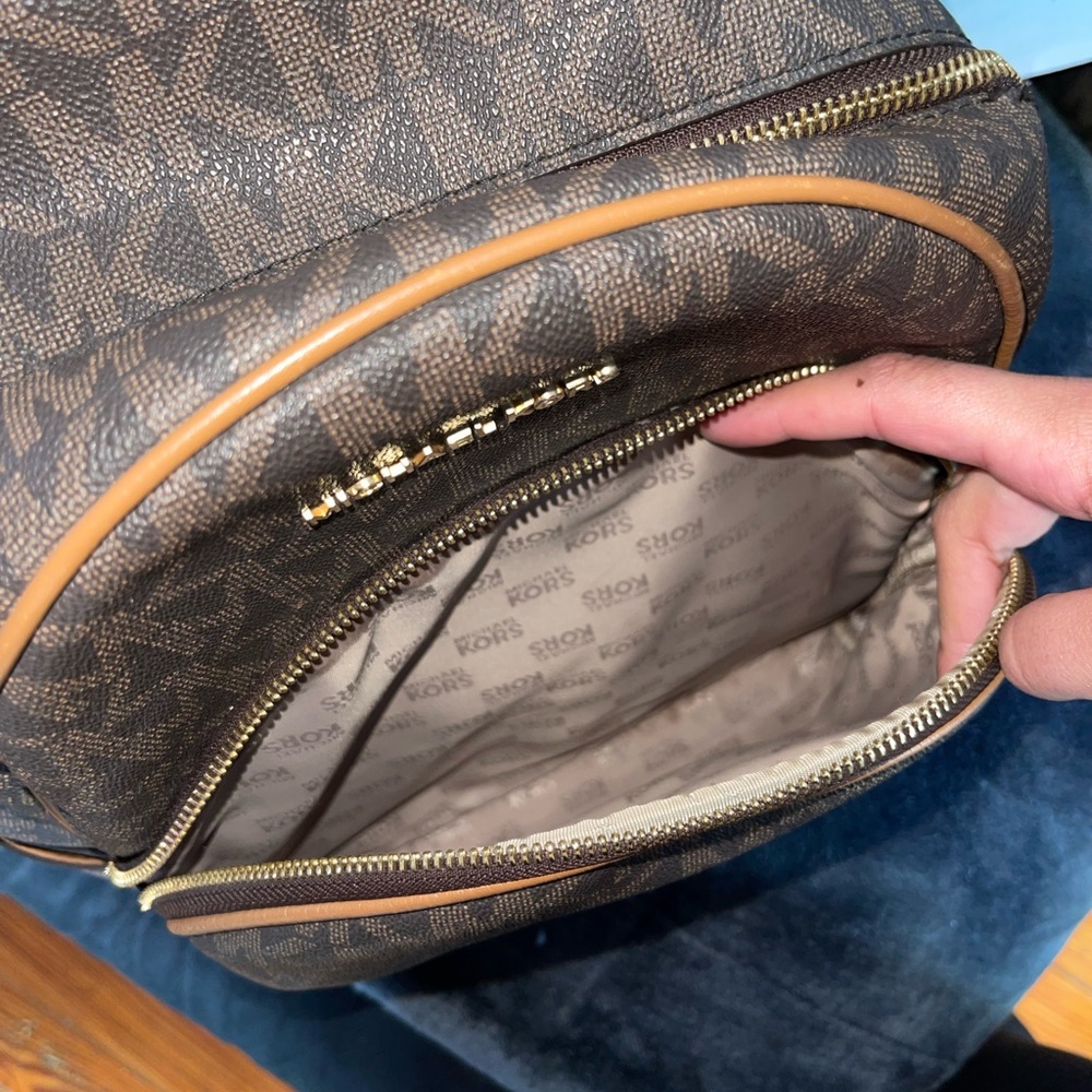 Michael Kors Backpack Logo Backpack brown - Picture 4 of 7